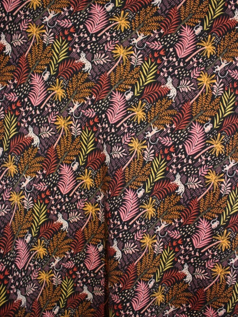 Women's Loft Jungle Print Midi Maxi Skirt, Size Medium